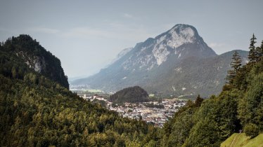 Vue sur Kufstein depuis la vallée de Kaisertal, © TVB Kufsteinerland