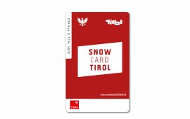 Forfait de ski &quot;Snow Card Tirol&quot;