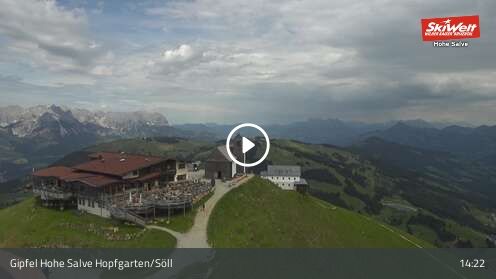 Webcam Gipfel Hohe Salve - Söll