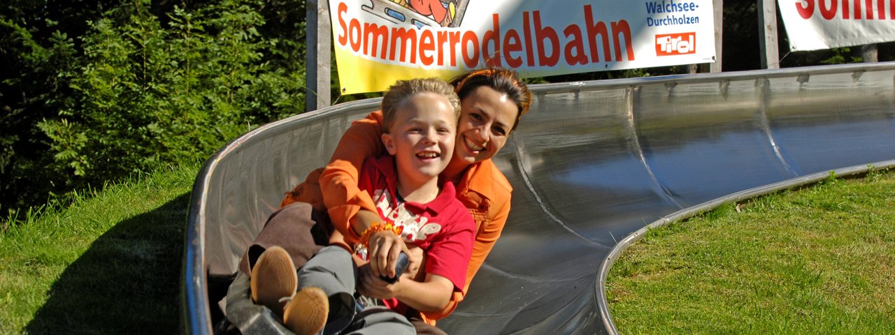 Piste de luge d’été de Walchsee, © Bergbahn Zahmer Kaiser