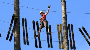 Le parc aventure "Abenteuer-Erlebnispark Zillertal" (parcours accrobranche), © Outdoorcenter Zillertal