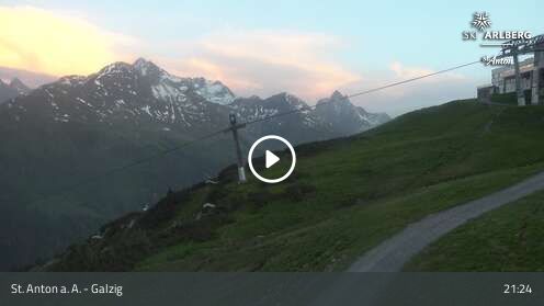 Webcam Galzig Bergstation