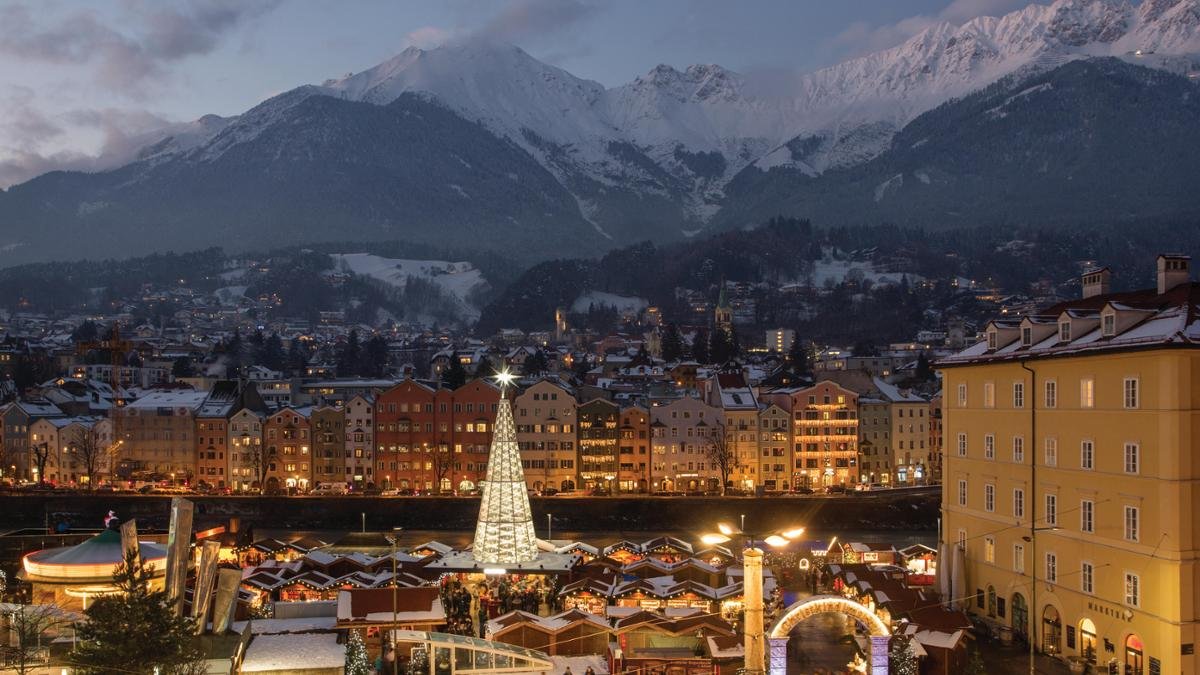 Le marché de Noël de la place Marktplatz, © Innsbruck Tourismus / Daniel Zangerl