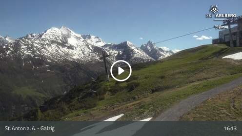 Webcam Galzig Bergstation