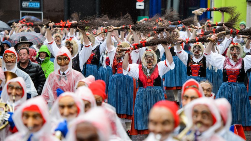 Le défilé de carnaval d'Imst - Imster Schemenlaufen, © Imst Tourismus/Franz Oss