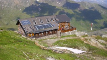 Étape O5 de la Voie de l'Aigle : Le refuge Badener Hütte, © Badener Hütte