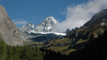 Vue sur l'auberge Lucknerhaus sur le Grossglockner, © Osttirol Werbung/Isep