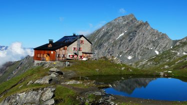 Étape O6 de la Voie de l'Aigle : Le refuge Sudetendeutsche Hütte, © DAV