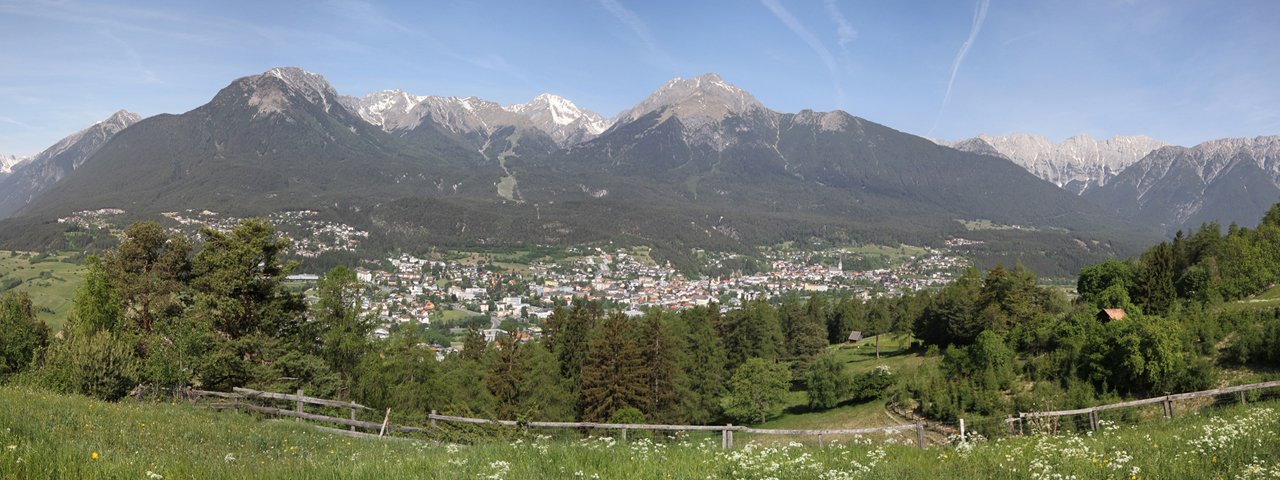 Vue sur Imst en été, © Tirol Werbung/Bernhard Aichner