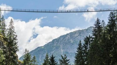 Pont suspendu de Holzgau, © Tirol Werbung/Neusser Peter