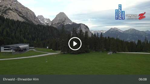 Webcam Ehrwalder Alm