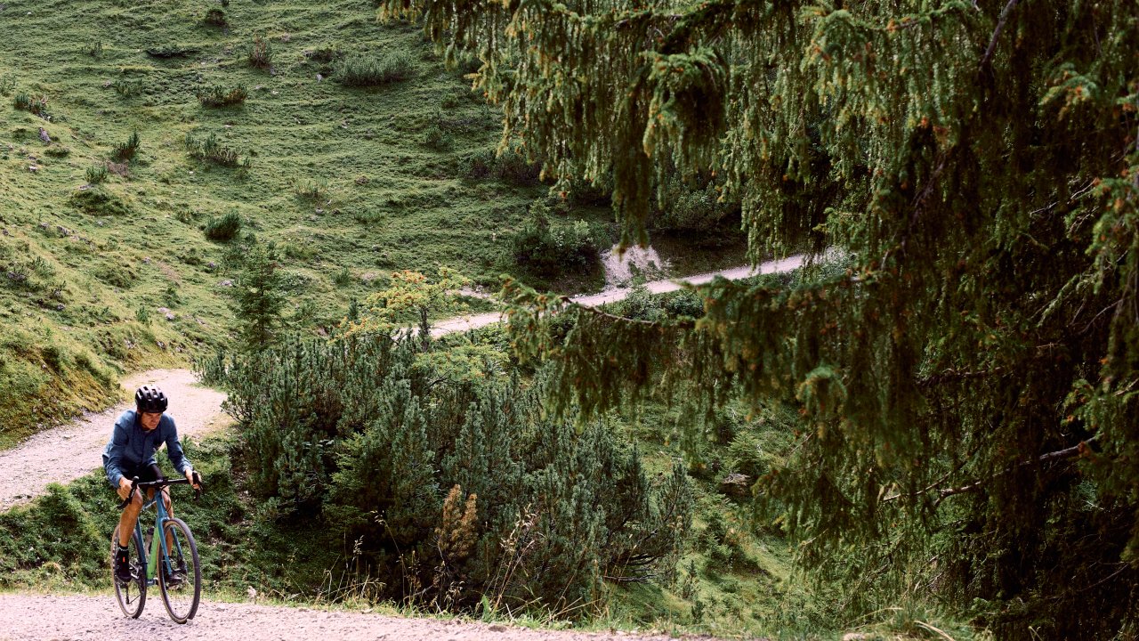 Dans la vallée de Tannheimer Tal avec le vélo gravel, © Tirol Werbung
