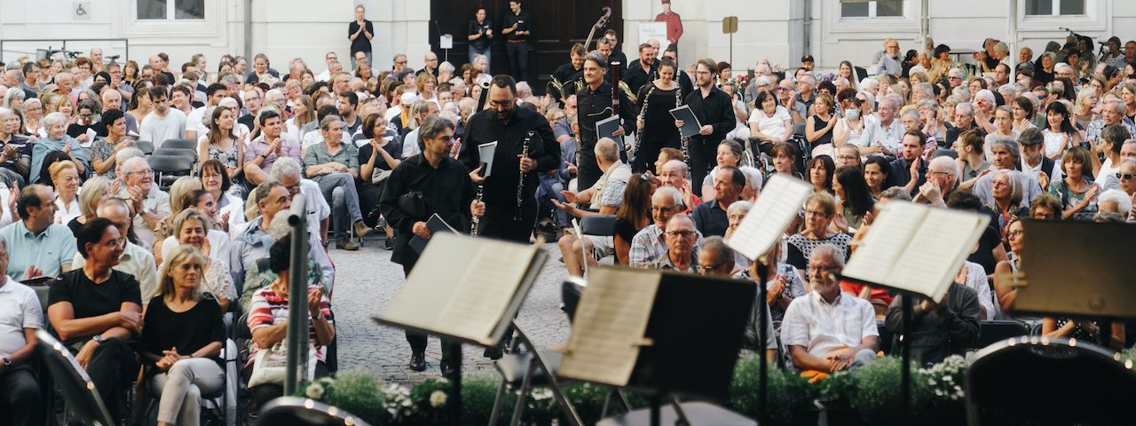 Concerts d'orchestre en plein air dans la cour du palais impérial d'Innsbruck, © Innsbrucker Promenadenkonzerte
