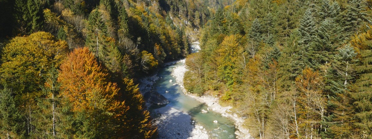 Les gorges Tiefenbachklamm entre Kramsach et Brandenberg, © Tirol Werbung