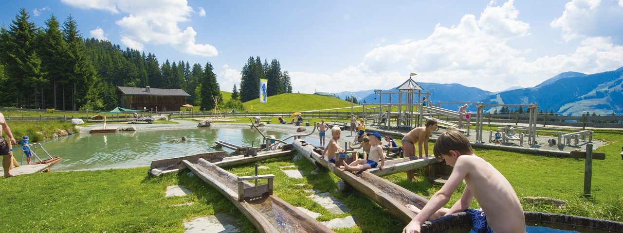 Les attractions RiesenWelt  sur et autour du lac de Filzalmsee à Brixen im Thale, © Christian Kapfinger