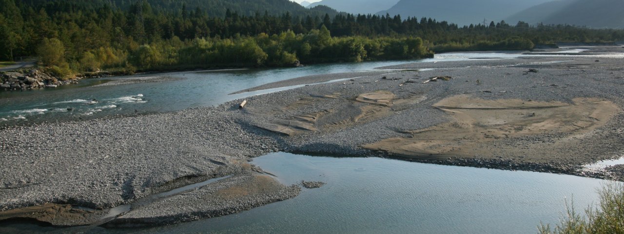La rivière de Lech près de Weißenbach, © Verein Lechwege/Gerhard Eisenschink
