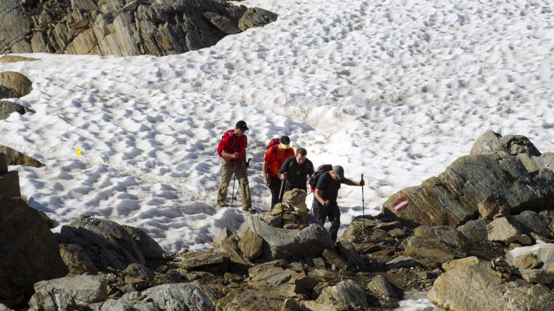 Marche des glaciers d'Ötztal d'Obergurgl vers Vent, © Ötztal Tourismus