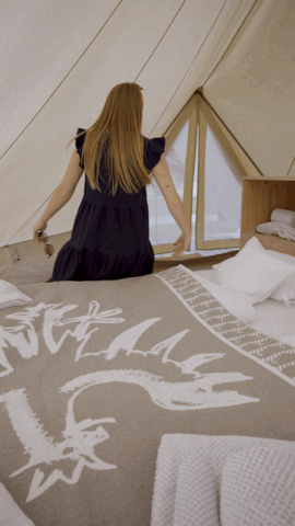L'instagrameuse au glamping