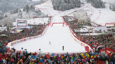 Course de Hahnenkamm, Kitzbühel, © Tirol Werbung/Jens Schwarz