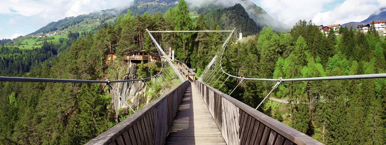 Pont suspendu Benni-Raich, © TVB Pitztal