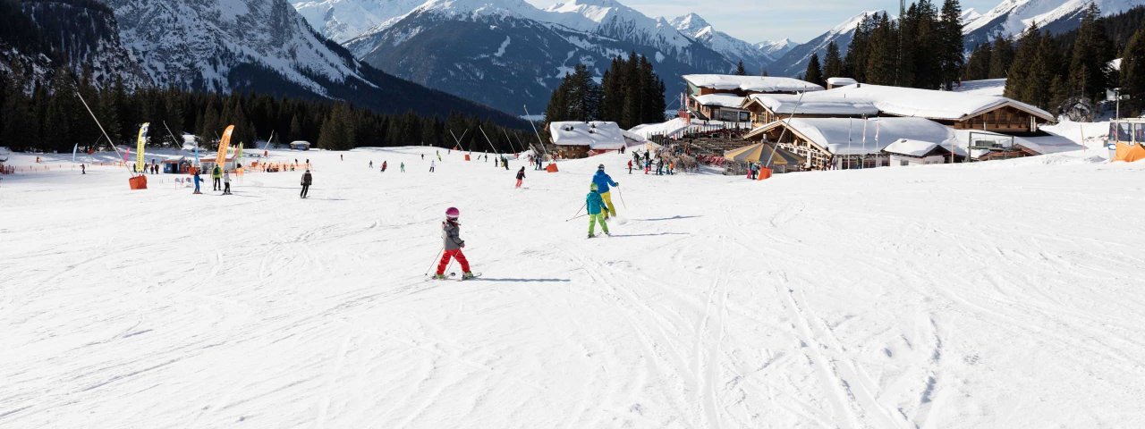 Domaine skiable Ehrwalder Almbahn, © Tirol Werbung / Lisa Hörterer