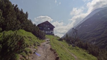 Voie de l'aigle étape 14 : Chalet de Solsteinhaus, © Tirol Werbung/Johne Katleen
