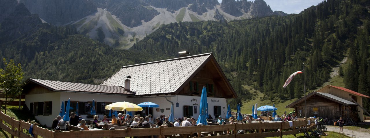 Voie de l'aigle étape 15 : L'alpage d'Eppzirler Alm, © Tirol Werbung / Kranebitter Klaus