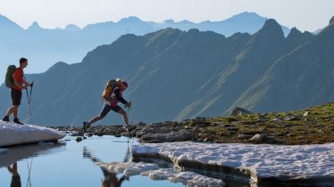 Lac Großsee dans la vallée Riegetal, Pitztal, © TVB Pitztal