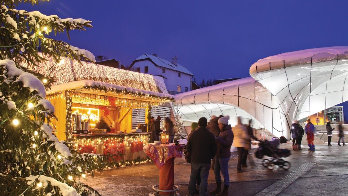 Le marché de Noël de Hungerburg, © Innsbruck Tourismus / Christof Lackner