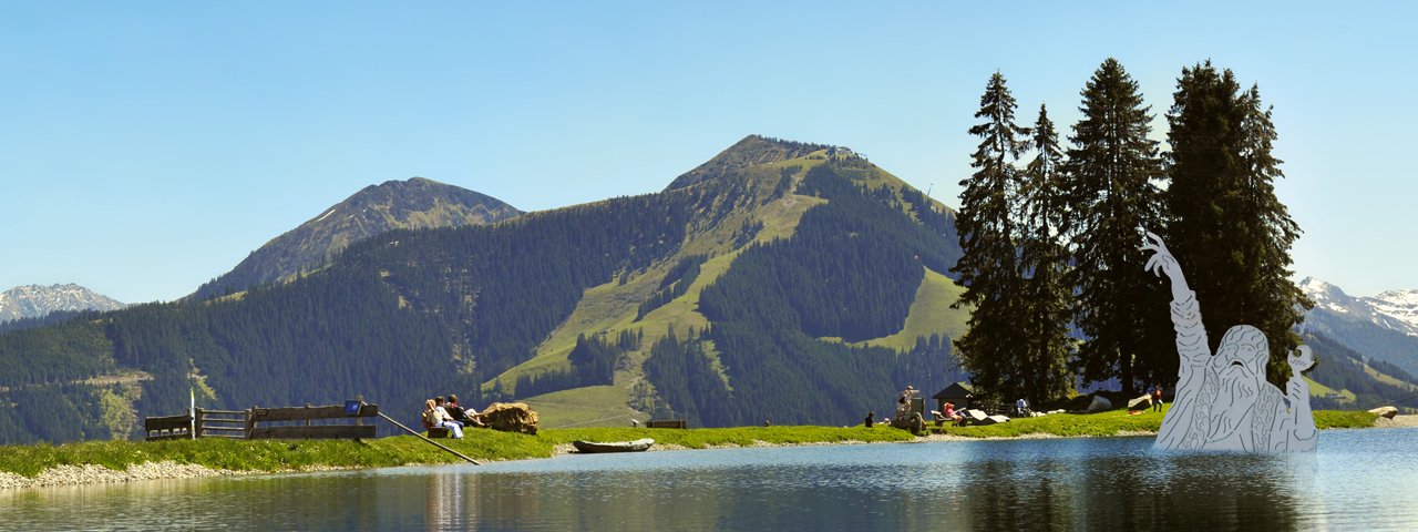 Les attractions RiesenWelt  sur et autour du lac de Filzalmsee à Brixen im Thale, © Bergbahnen Brixen im Thale