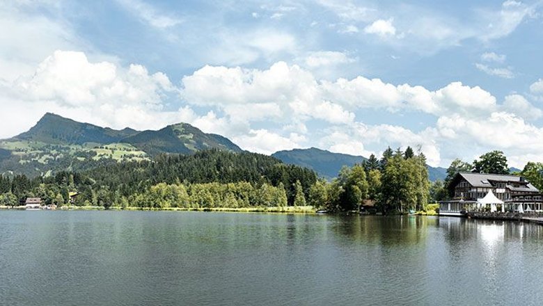 Lac de baignade Schwarzsee, © Kitzbühel Tourismus/Medialounge