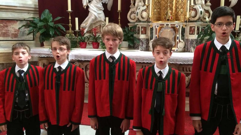 Les Petits chanteurs de Wilten chanteront à l’église impériale d’Innsbruck, © Johannes Stecher